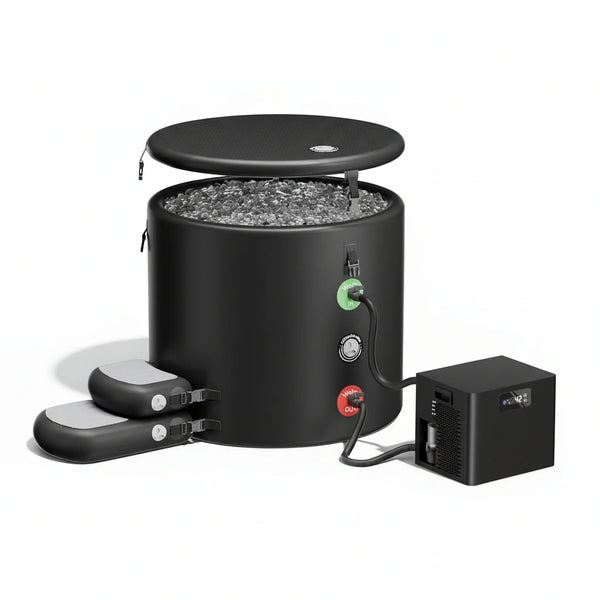 1/3 HP Ice Bath Chiller & 120 Gal Cold Plunge Tub Kit