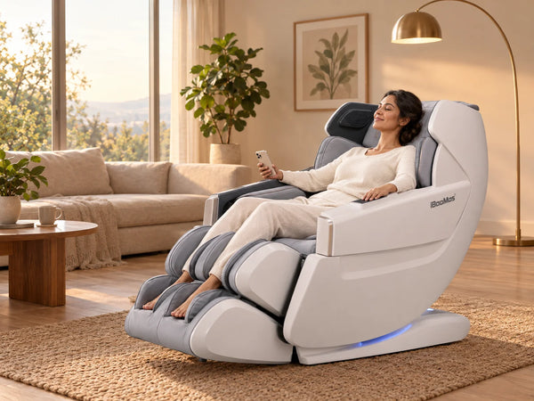 Full Body Massage Chair Built to Support Deep Relaxation, 4D SL-Track System, Zero Gravity Recline, AI Voice Control